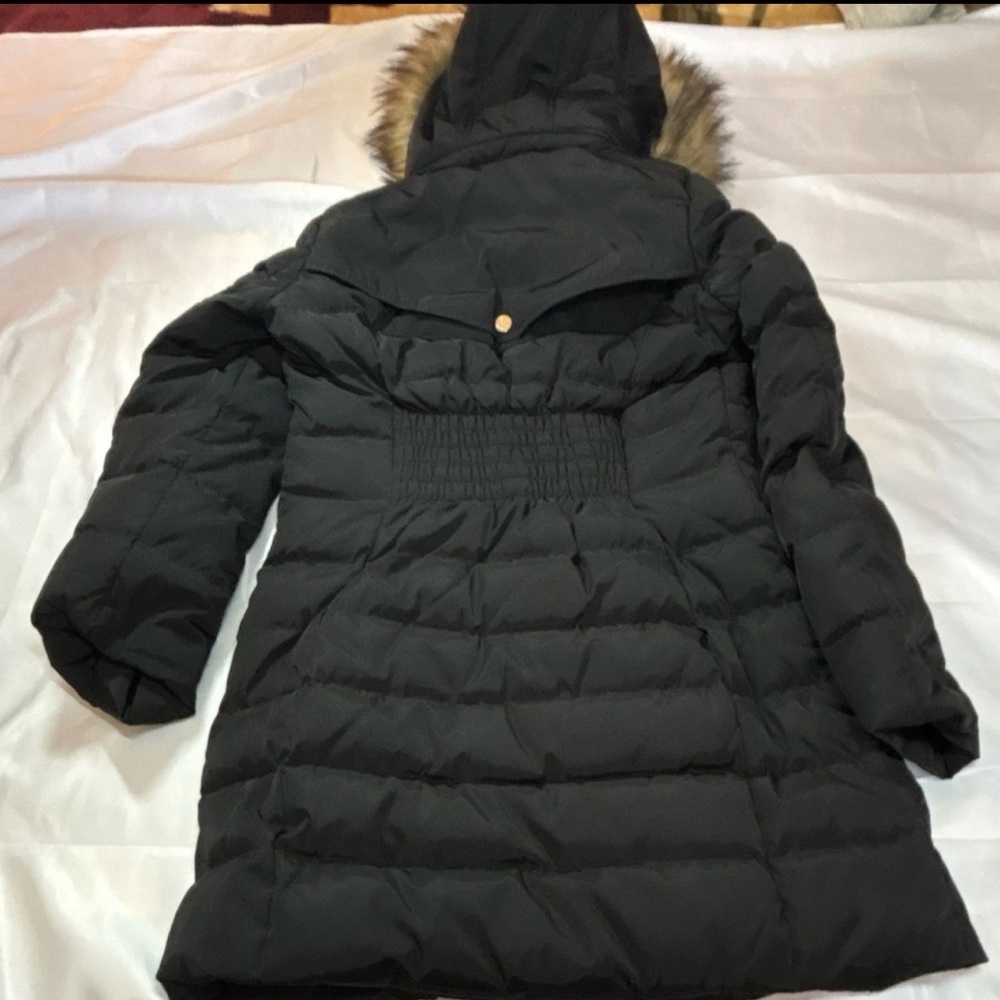 MICHAEL Michael Kors Black Hooded Puffer Jacket